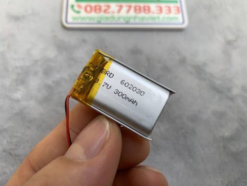 Pin sạc Lithium Polymer 602030 300mAh 3.7V