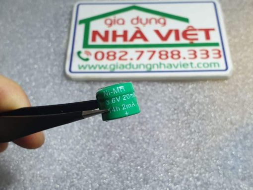 Pin sạc cúc áo hàn chân NI-MH 3.6V 20mAh 3/V20H