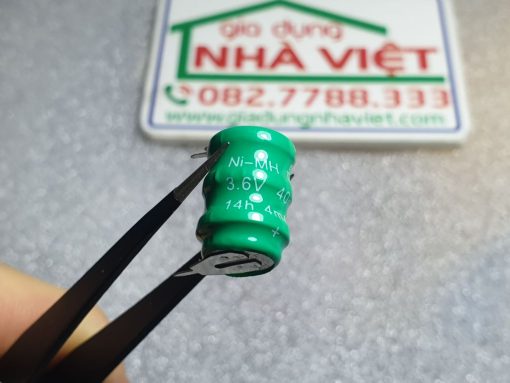 Pin sạc cúc áo hàn chân NI-MH 3.6V 40mAh 3/V40H