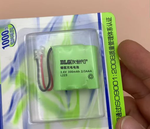 Pin sạc điện thoại kéo dài 3.6V NiMH 300mAh 2/3AAA L223