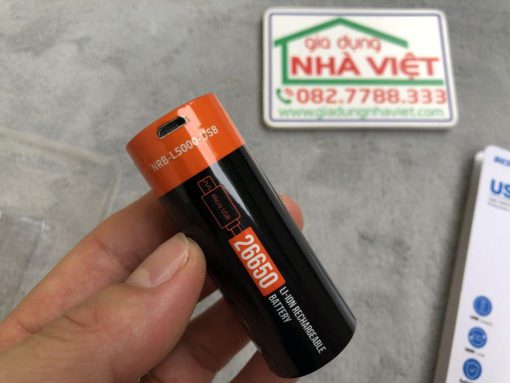 Pin sạc nhanh Beston USB Li-ion 26650 3.7V 5000mAh NRB-L5000-USB