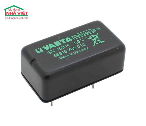Pin sạc Varta 3.6V 3/V150H NiMH 150mAh Mempac vỏ đen