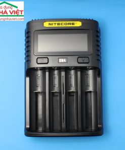 Sạc 4 pin Nitecore UM4 màn hình LCD đo nội trở - hỗ trợ sạc nhanh