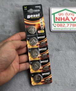 Vỉ 5 pin cúc áo Bexel CR2025 Lithium coin battery 3V Hàn Quốc