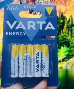 Vỉ 5 pin đũa Varta Energy Alkaline AAA LR03 MN2400 1.5V - Made in Germany