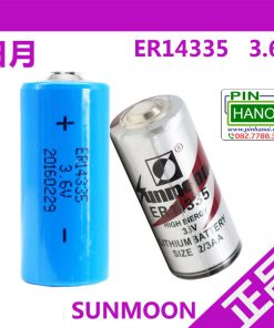 Pin SunMoon ER14335 Lithium Battery 3.6V bộ nhớ PLC RAM