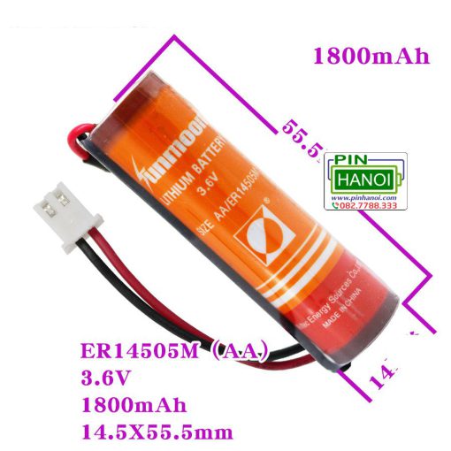 Pin SunMoon ER14505M Lithium Battery 3.6V bộ nhớ PLC RAM
