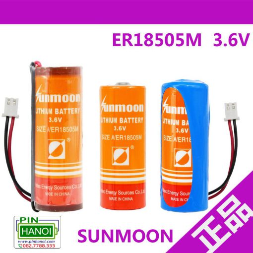 Pin SunMoon ER18505M Lithium Battery 3.6V bộ nhớ PLC RAM