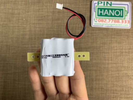 Pin nuôi nguồn đèn sự cố Exit AA800 3.6V Ni-CD 800mAh ghép khối 3 cell AA