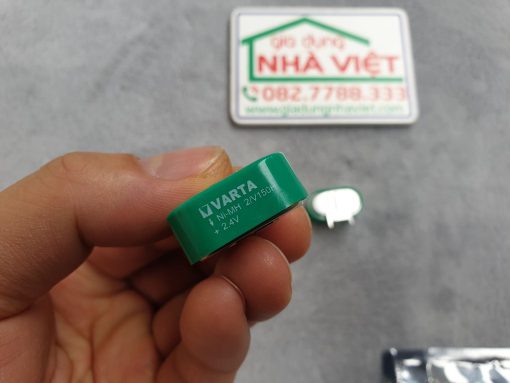Pin sạc nuôi nguồn Varta 2.4V 2/V150H NiMH 150mAh Khối vỏ xanh