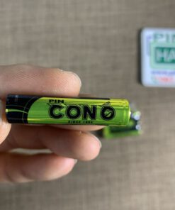 Alternative view of Vỉ 4 Pin đũa AAA Con Ó Decal R03 Pinaco màu xanh nõn chuối