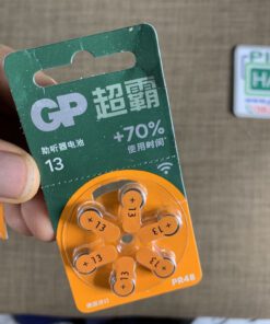 Vỉ 6 Pin máy trợ thính A13 PR48 GP 1.45V chính hãng