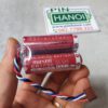Pin ghép 2 pin PLC Maxell ER17/50 3.6V dây cắm 4 chân màu nâu lùn