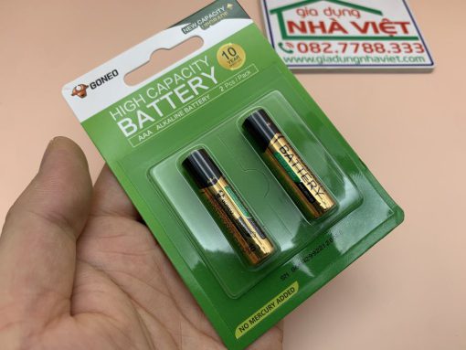 Pin đũa kiềm Gongniu Alkaline Goneo AAA LR03 1.5V GNV-PCALR3