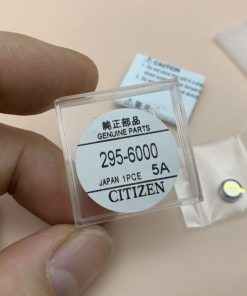 Pin sạc đồng hồ năng lượng mặt trời Citizen 295-6000 Panasonic MT621 gắn sẵn chân