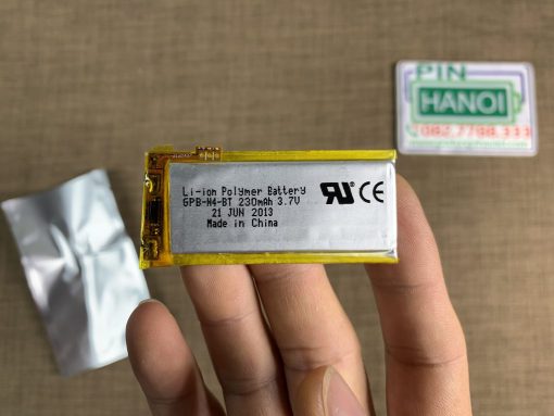 Pin thay thế máy nghe nhạc Apple iPOD Nano 4 GPB-N4-BT 230mAh 3.7V