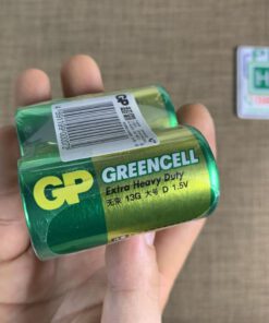 Vỉ 2 pin đại GP GreenCell Extra Heavy Duty 13G D 1.5V