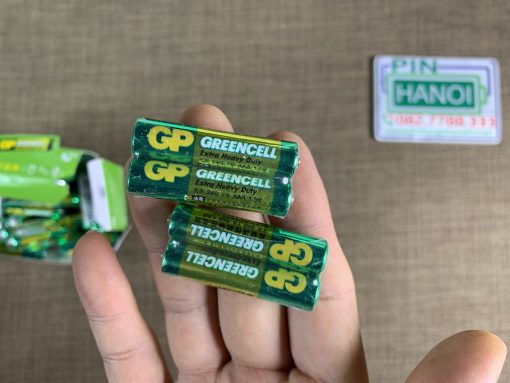 Vỉ 2 pin đũa số 7 GP Greencell Extra Heavy Duty 24G AAA 1.5V