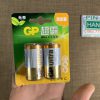 Vỉ 2 pin kiềm trung GP Ultra Alkaline 14AU LR14 C 1.5V