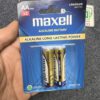 Vỉ 2 pin tiểu AA Maxell alkaline LR6 GD 2B 1.5V