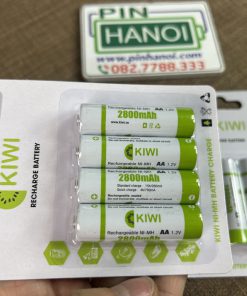 Bộ 4 viên Pin tiểu sạc dung lượng cao KIWI 2800mAh AA LR6 1.2V