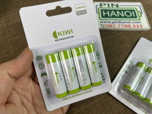 Bộ 4 viên Pin tiểu sạc dung lượng cao KIWI 3300mAh AA LR6 1.2V