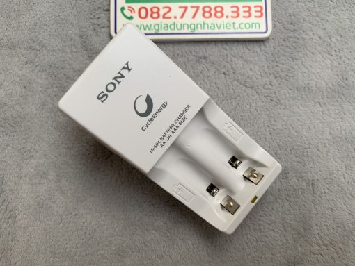 Bộ sạc 2 viên pin AA AAA SONY BCG-34HW chính hãng