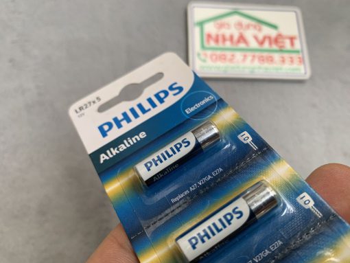 Pin chìa khóa 12V Philips Alkaline A27 LR27 27A