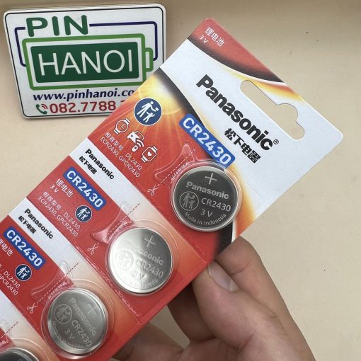 Pin cúc áo Panasonic Lithium CR2430 chính hãng