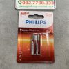 Vỉ 2 pin đũa kiềm Philips Power Alkaline AAA LR03 Micro 1.5V