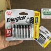 Vỉ 12 pin đũa Energizer Alkaline AAA E92 LR03 BB8+4