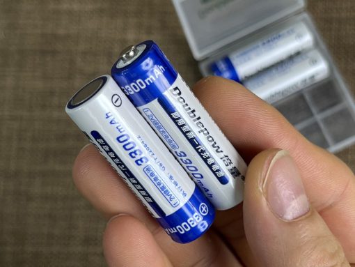 Bộ 2 pin tiểu sạc Doublepow 3300mAh AA Ni-MH dung lượng cao 1.2V
