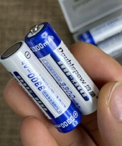 Bộ 2 pin tiểu sạc Doublepow 3300mAh AA Ni-MH dung lượng cao 1.2V