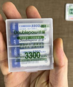 Alternative view of Bộ 2 pin tiểu sạc Doublepow 3300mAh AA Ni-MH dung lượng cao 1.2V