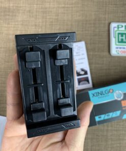 Bộ sạc 4 pin cúc áo XINLGO LRC-M5 sạc các loại pin LIR LIR2450 LIR2477