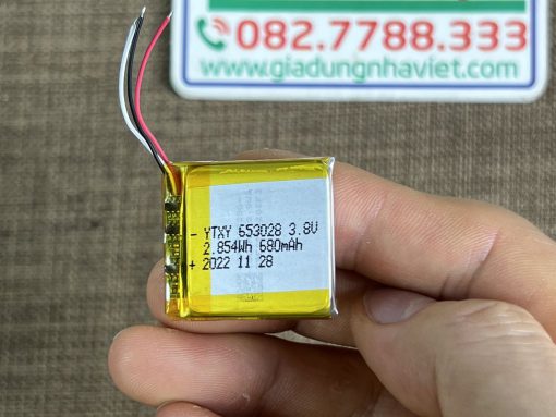 Pin đồng hồ định vị DF33 DF39 Wonlex KT10 KT11 KT12 Lithium-Polymer