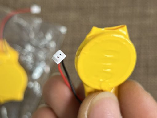 Pin sạc cúc áo LIR2450 3.6V có jack cắm