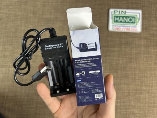 Sạc 2 pin 3.2V Doublepow DP-UK05 14500 10440 LiFePO4