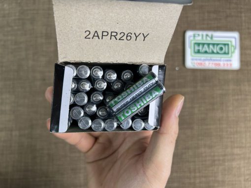 Vỉ 2 pin đũa AAA R03 Toshiba Super Heavy Duty 1.5V