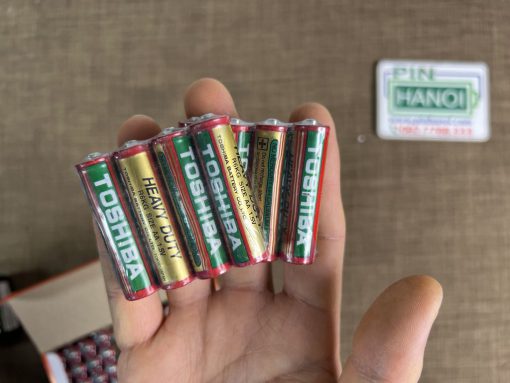 Vỉ 4 pin tiểu AA R6P Toshiba Heavy Duty 1.5V R6KG