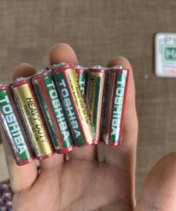 Vỉ 4 pin tiểu AA R6P Toshiba Heavy Duty 1.5V R6KG
