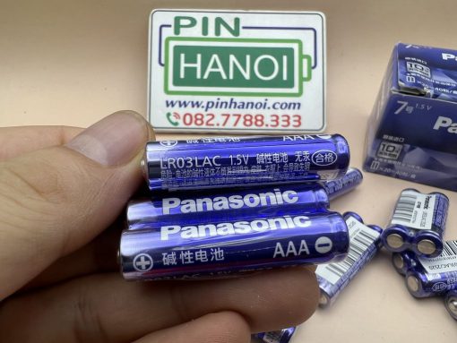 Bộ 2 pin đũa Panasonic LR03LAC 1.5V AAA Alkaline cao cấp chuyên dùng khóa vân tay
