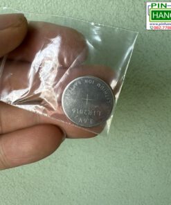 Pin sạc cúc áo LIR2016 3.6V Lithium ion