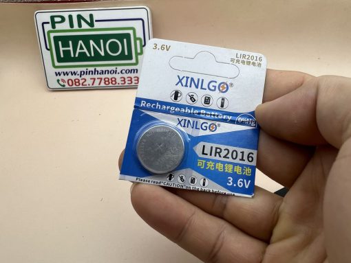 Pin sạc cúc áo LIR2016 3.6V Lithium ion