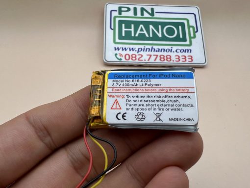 Pin máy nghe nhạc Apple iPOD Nano 1 616-0223 3.7v 400mAh