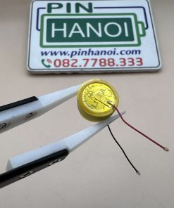 Pin sạc cúc áo LIR1254 đính sẵn dây cho tai nghe