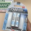 Vỉ 2 pin sạc ANSMANN Pin Tiểu NiMH HR6 AA 2500mAh BL2 5035432