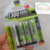 Bộ 4 pin tiểu sạc Ansmann AKKU AA 1300mAh 5030792