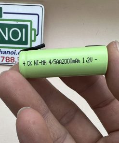 Cell pin Ni-MH 4/5AA 2000mAh 1.2V gắn sẵn chân hàn