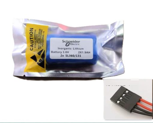Pin nuôn nguồn PLC Schneider 2xSL360/131 TSX17 3.6V 2x1.9Ah